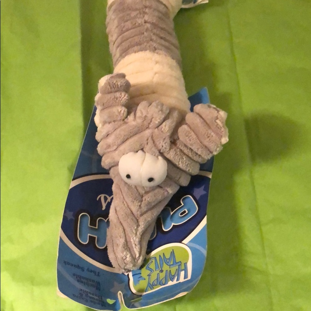 Elephant 🐘 squeaker toy  great textured 14”long